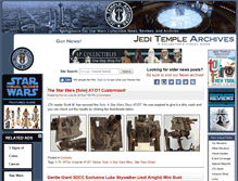 Tablet Screenshot of jeditemplearchives.com